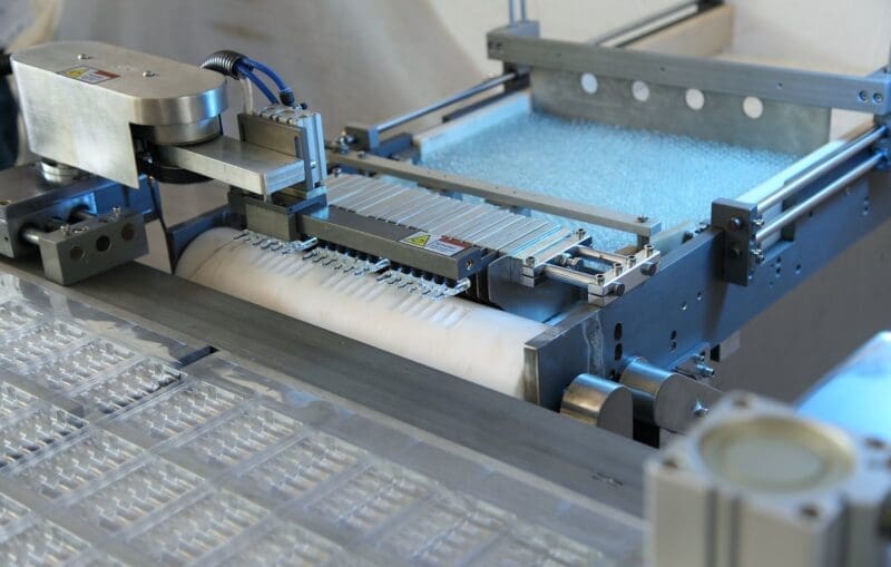 Máquina de embalagem em blister