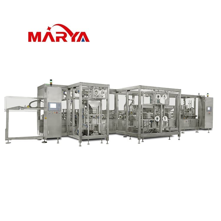 Линия для производства раствора для внутривенного вливания в мягких мешках