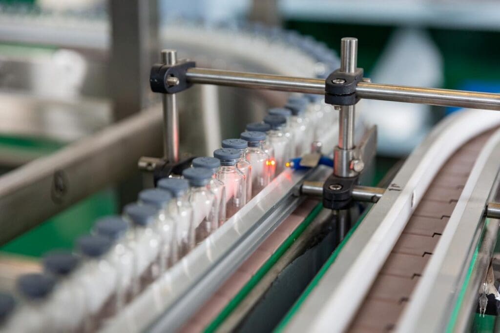 máquina de enchimento de frascos